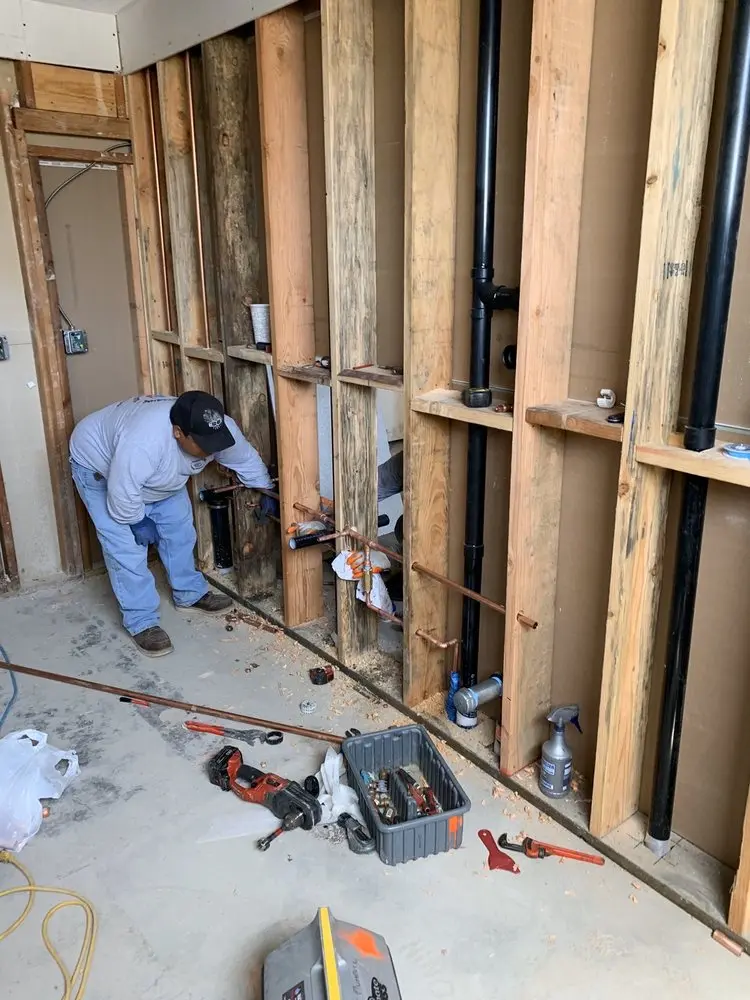 Commercial rough-in plumbing for Commercial Plumbing in Flowood